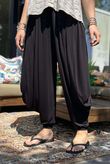 Made in Italy Gili Kite Pant Black